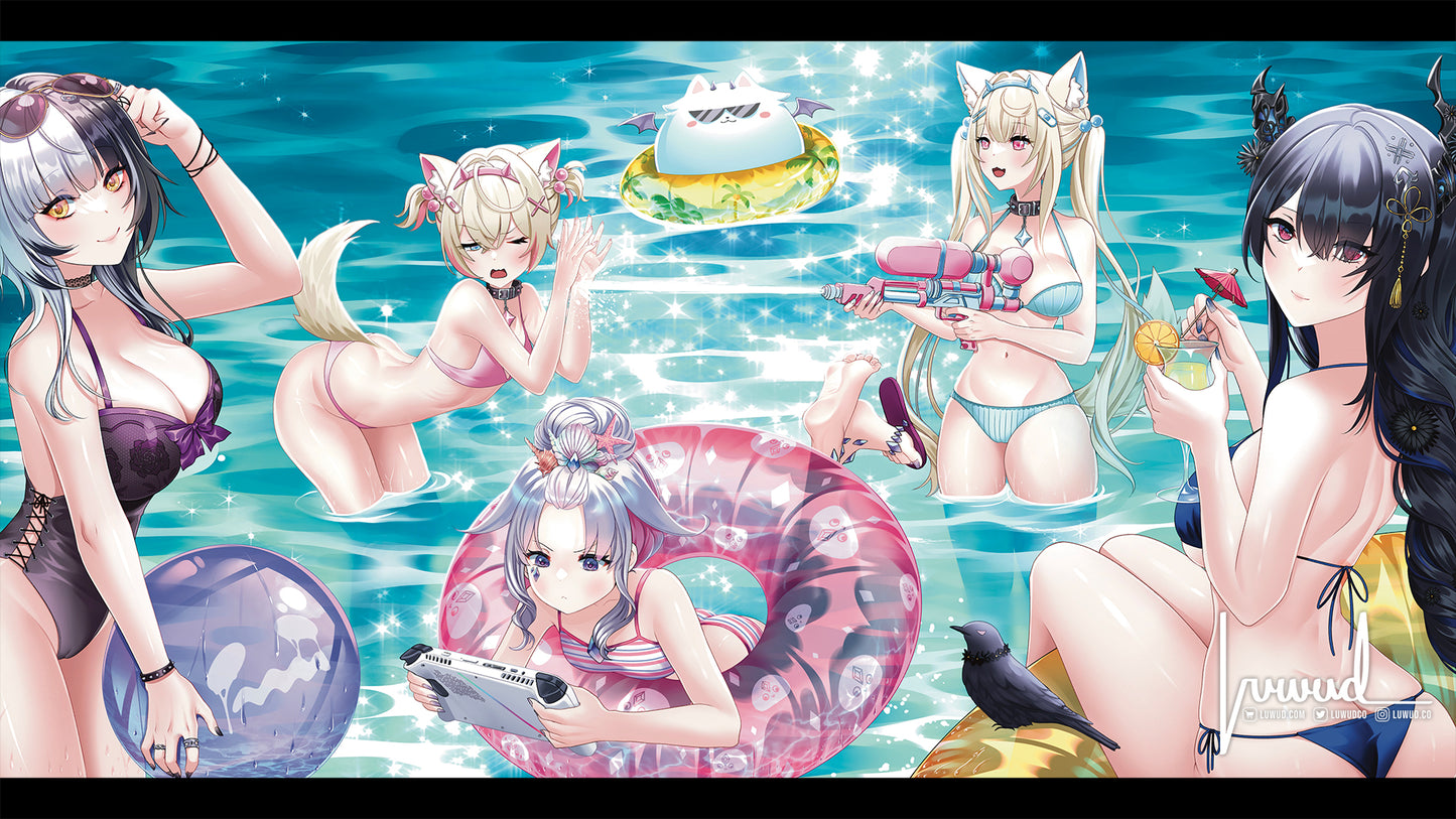 Holo: Advent Beach Epic Desk Mat
