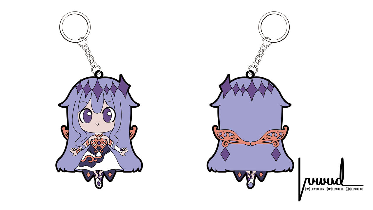 Holo: Rubber Keychains