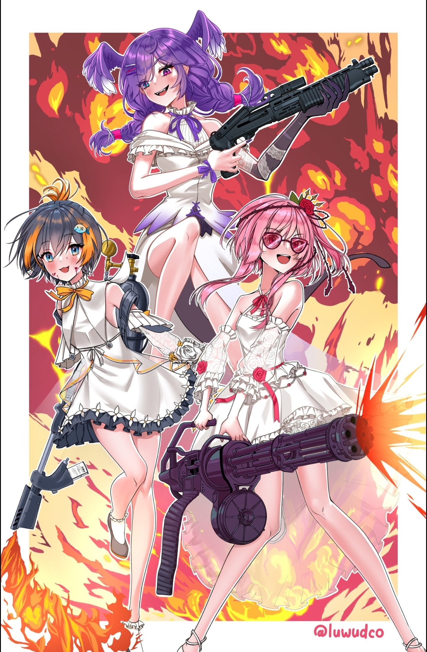 Niji: Obsydia Anniversary 11x17 Poster Print