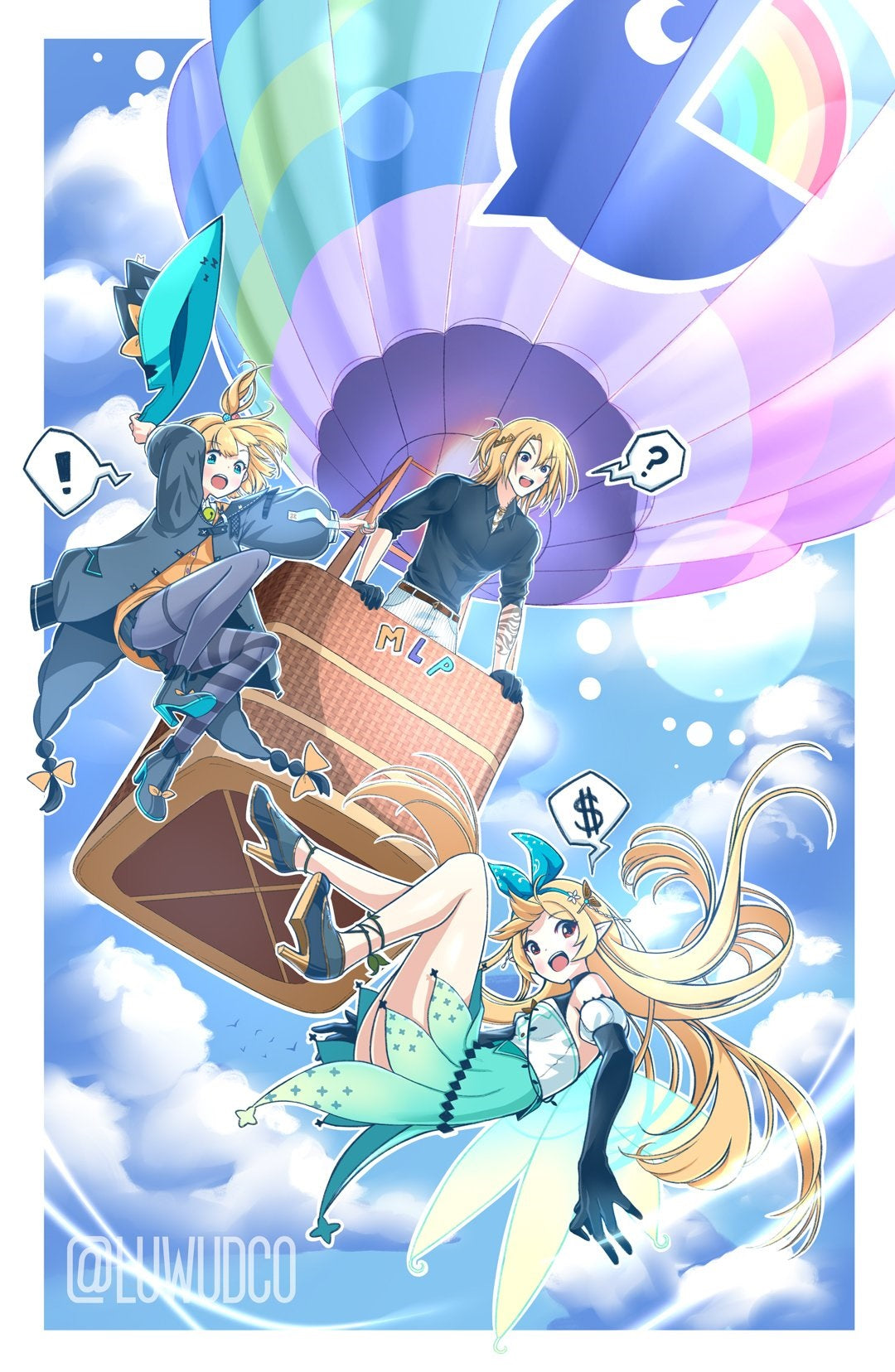Niji: MLP 11x17 Poster Print