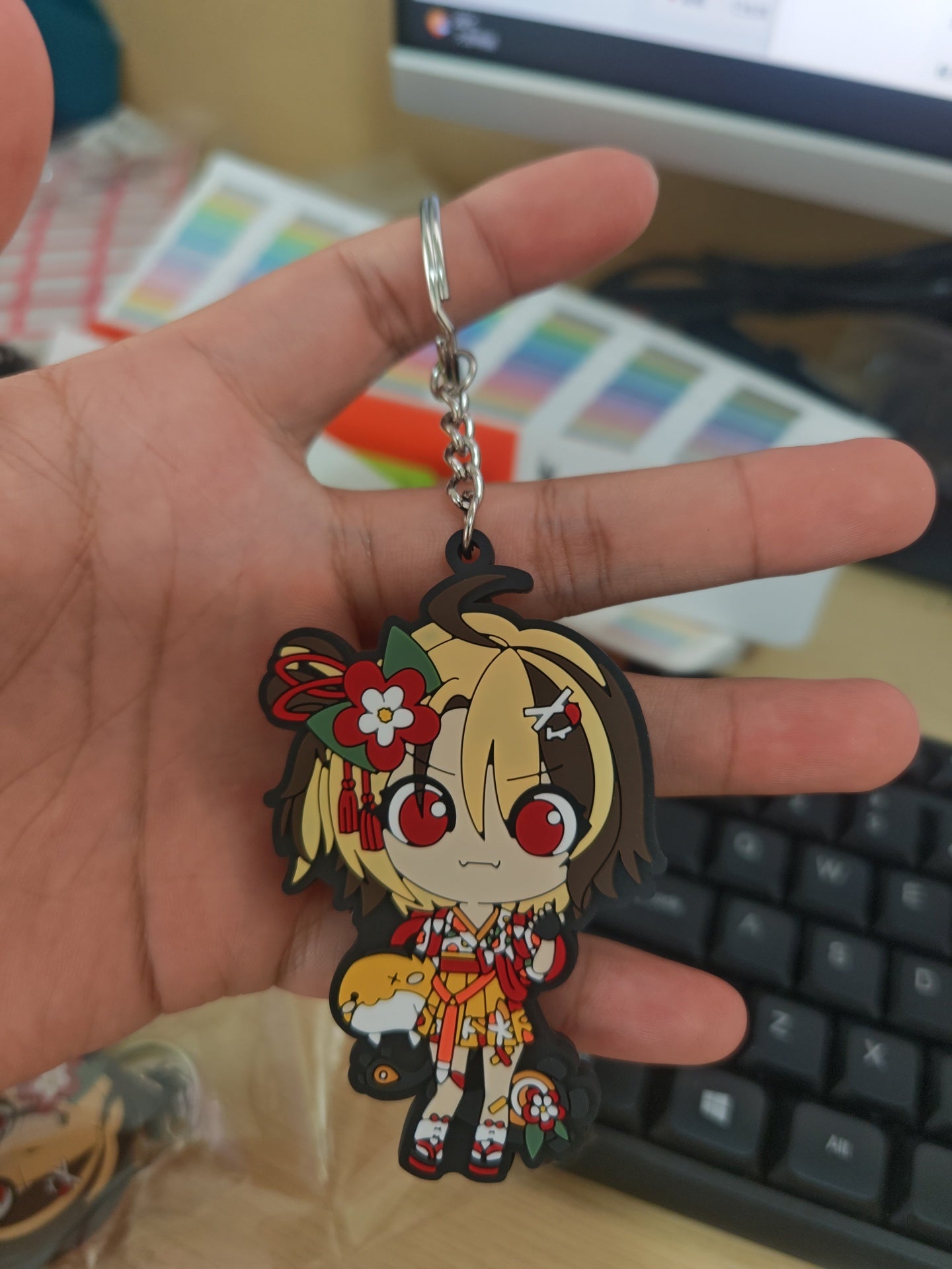 Holo: Rubber Keychains