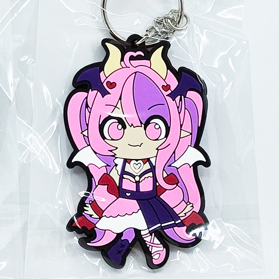 Fanart vTuber Double Sided Rubber Keychains