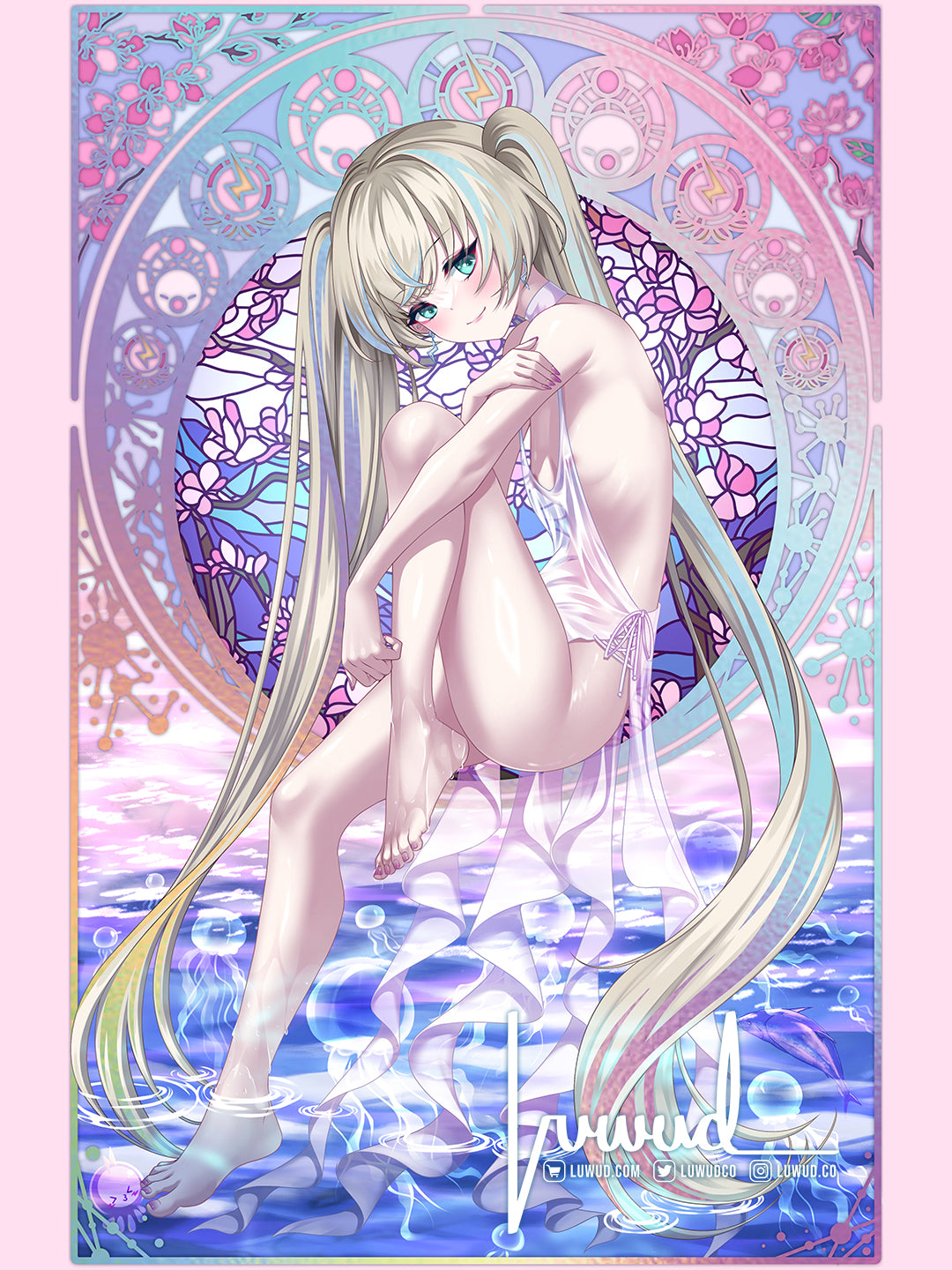 PC: Lia 11"x17" Print (Iridescent Foil)