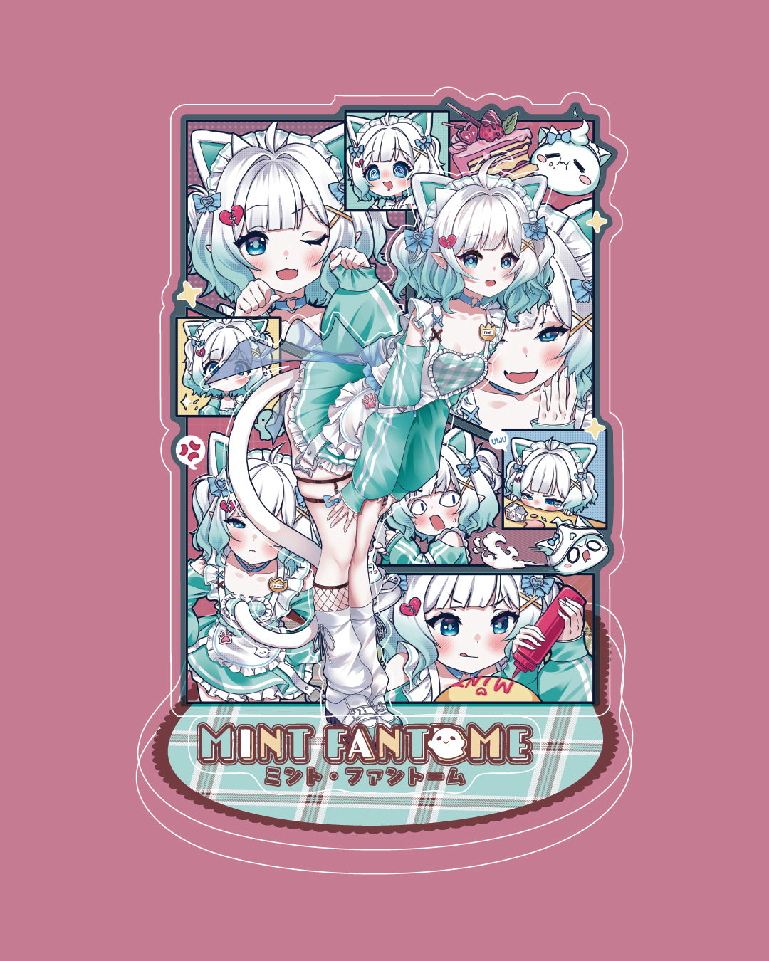 Indie: Mint Fantome Acrylic Standee