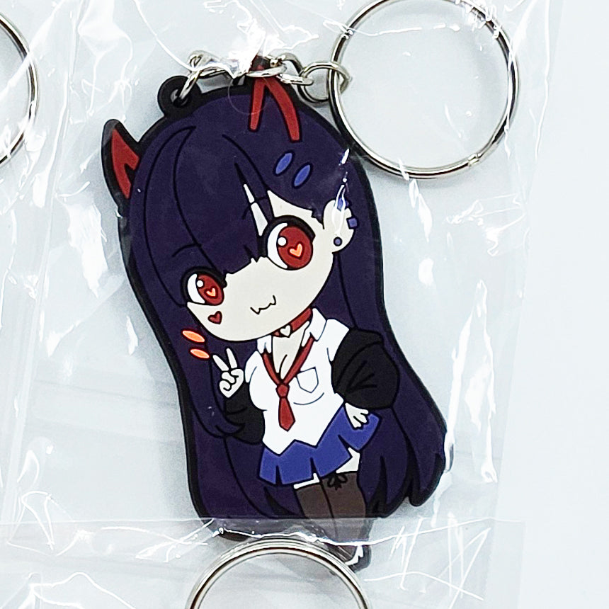 Fanart vTuber Double Sided Rubber Keychains