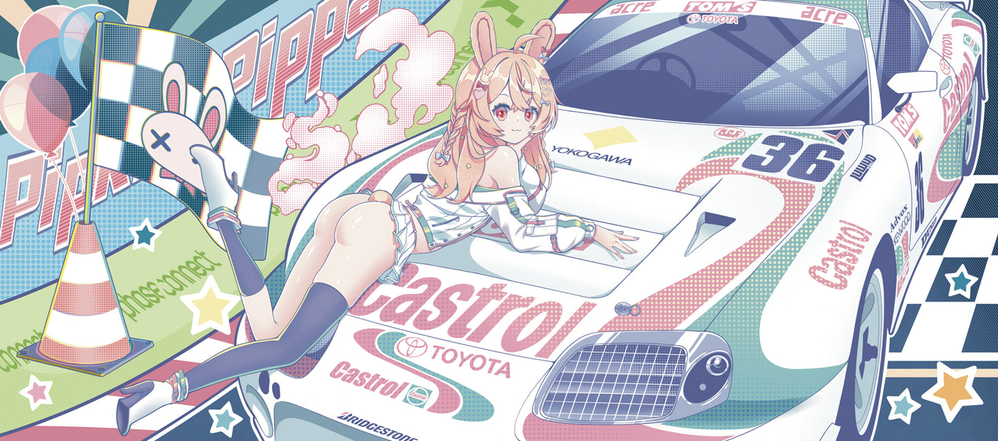 PC: Castrol Pippa Desk Mat