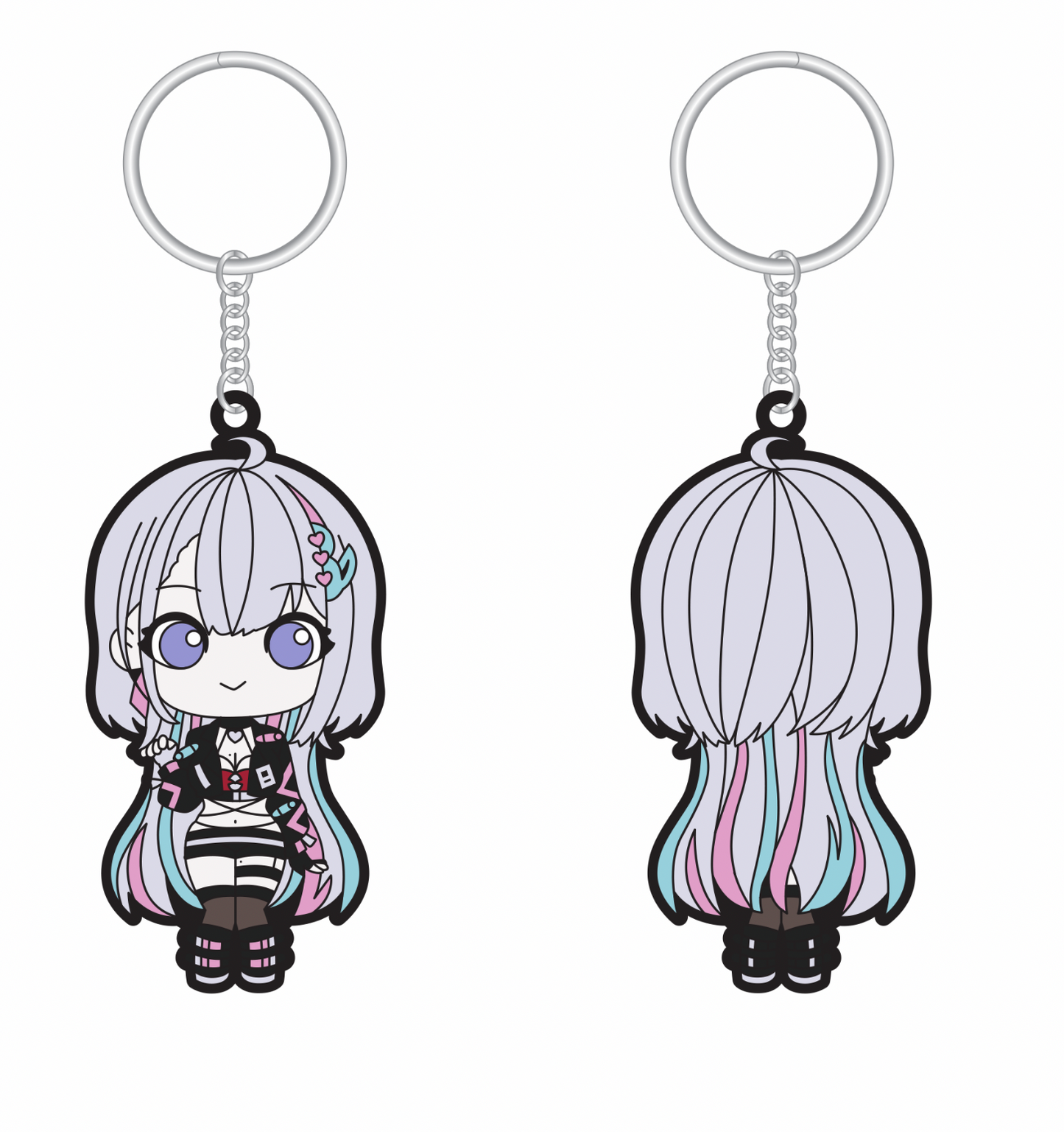 PC: Ember Amane Rubber Keychain