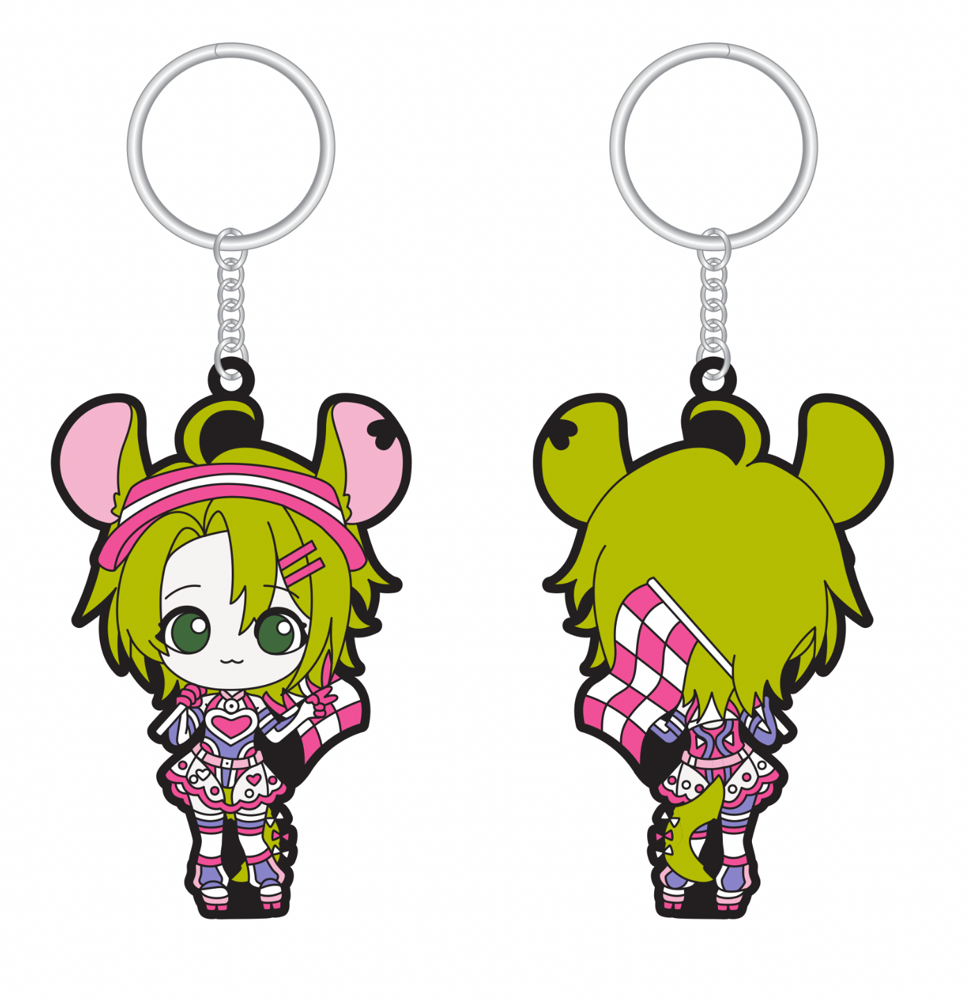 Indies: Ashton Marten Rubber Keychain