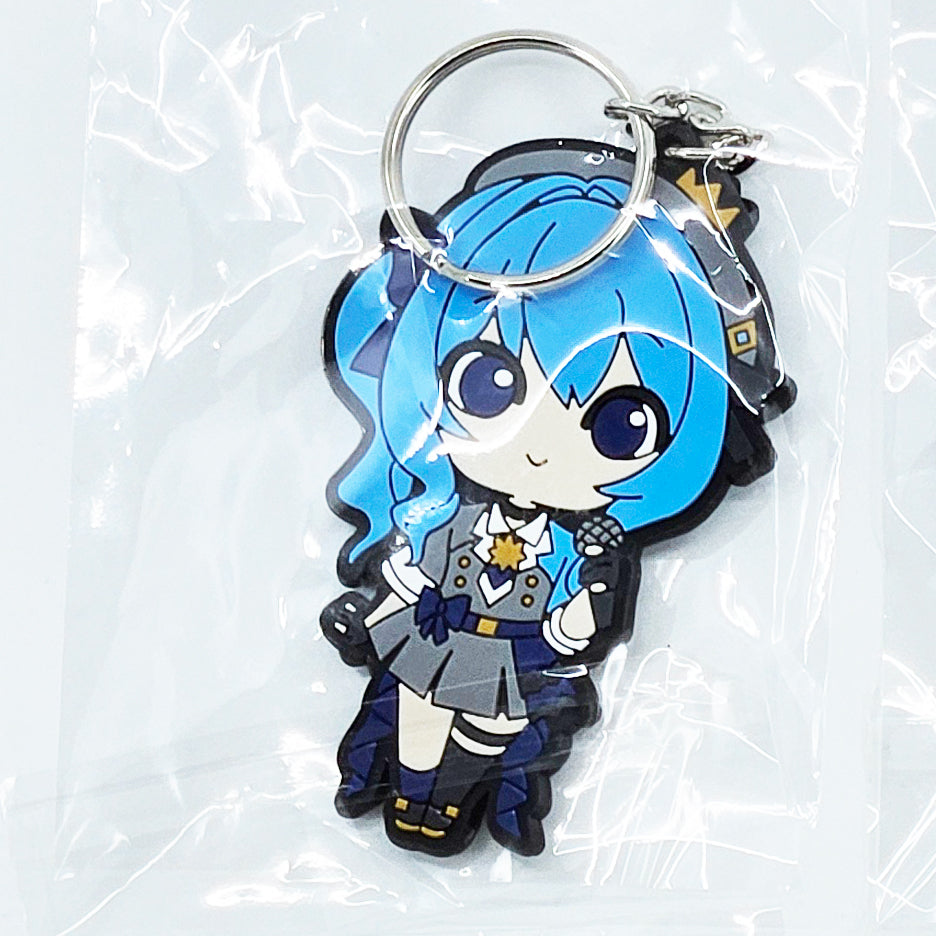 Fanart vTuber Double Sided Rubber Keychains