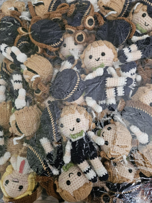 Smol Ame & Doob Crochet Doll