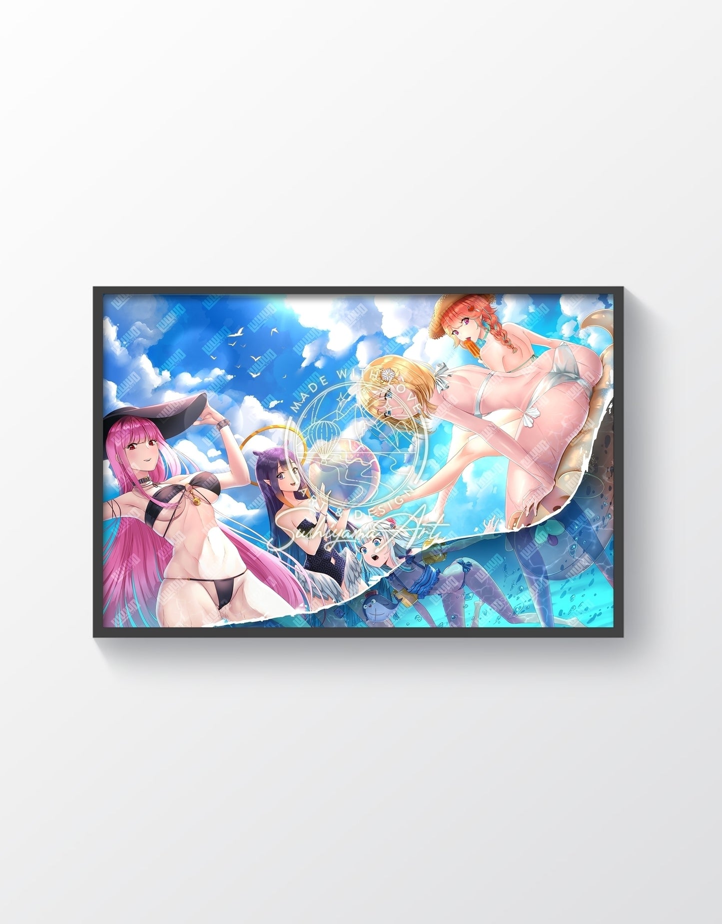 Holo: Myth En 1st Generation Beach | Print & Playmat