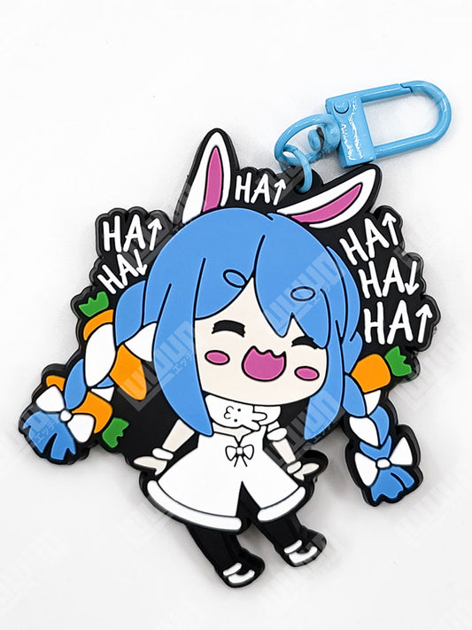 Holo: Pekora Rubber Keychain