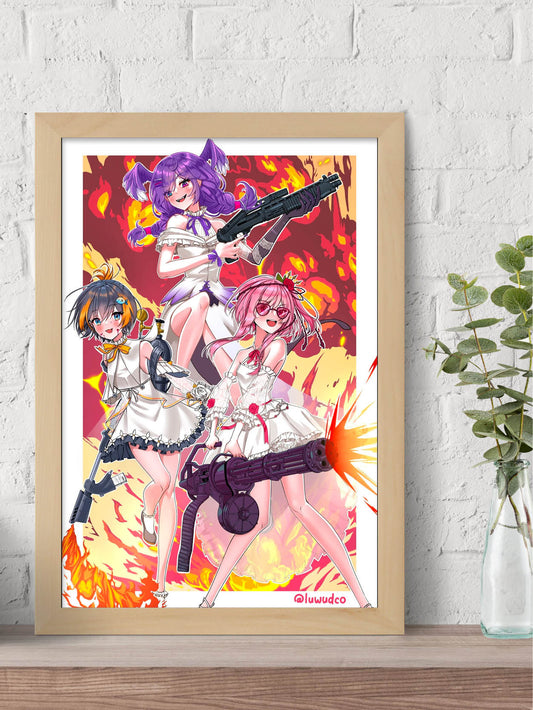 Niji: Obsydia Anniversary 11x17 Poster Print