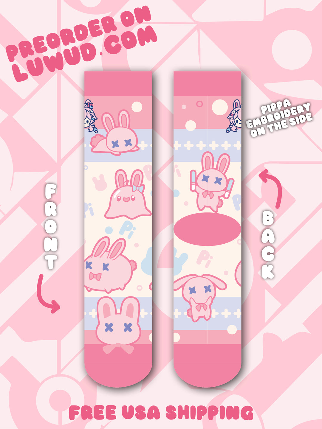 [Late-January Pre-Order] Slimekin Capipi Socks