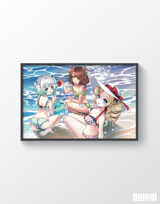 Indie: Densetsu.EXE Beach 11"x17" Print