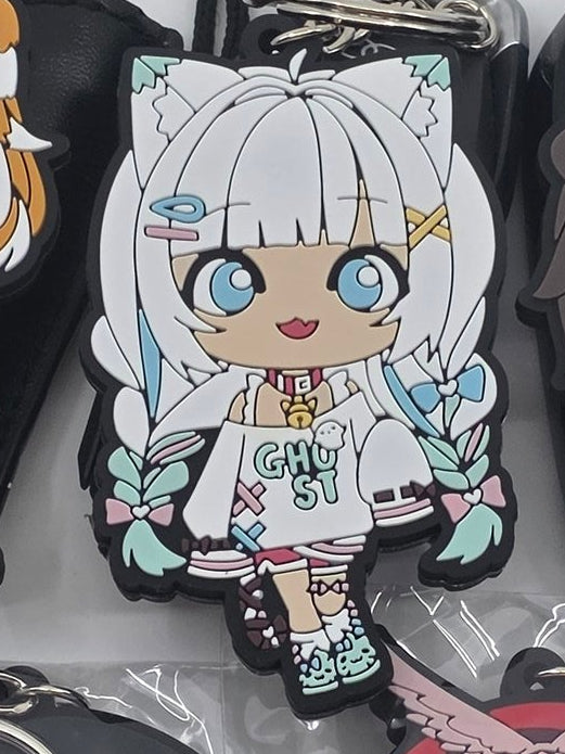 Indie: Otaku Mint Rubber Keychain