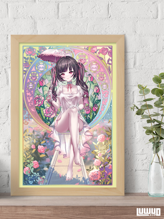 [Late-September Pre-Order] PC: Hime 11"x17" Print (Iridescent Foil)