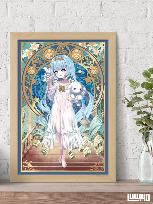 [Mid-August Pre-Order] PC: Jelly 11"x17" Print (Gold Foil)