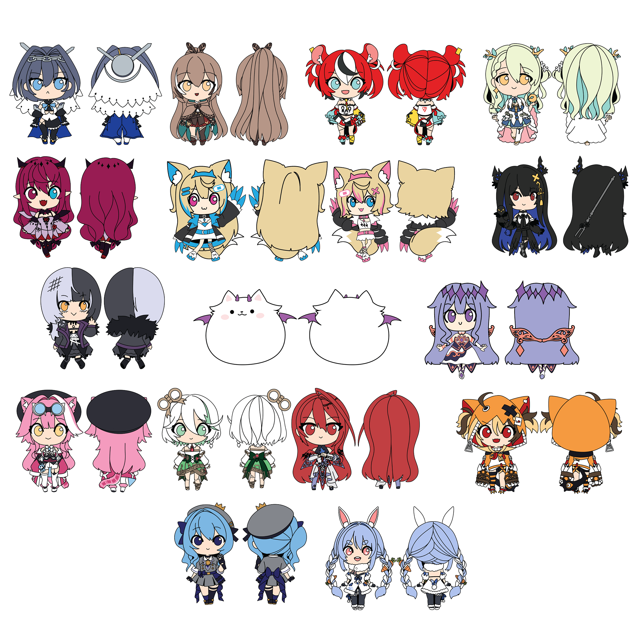 Keychain Bohol Ruber Holo: Rubber Keychains – luwud