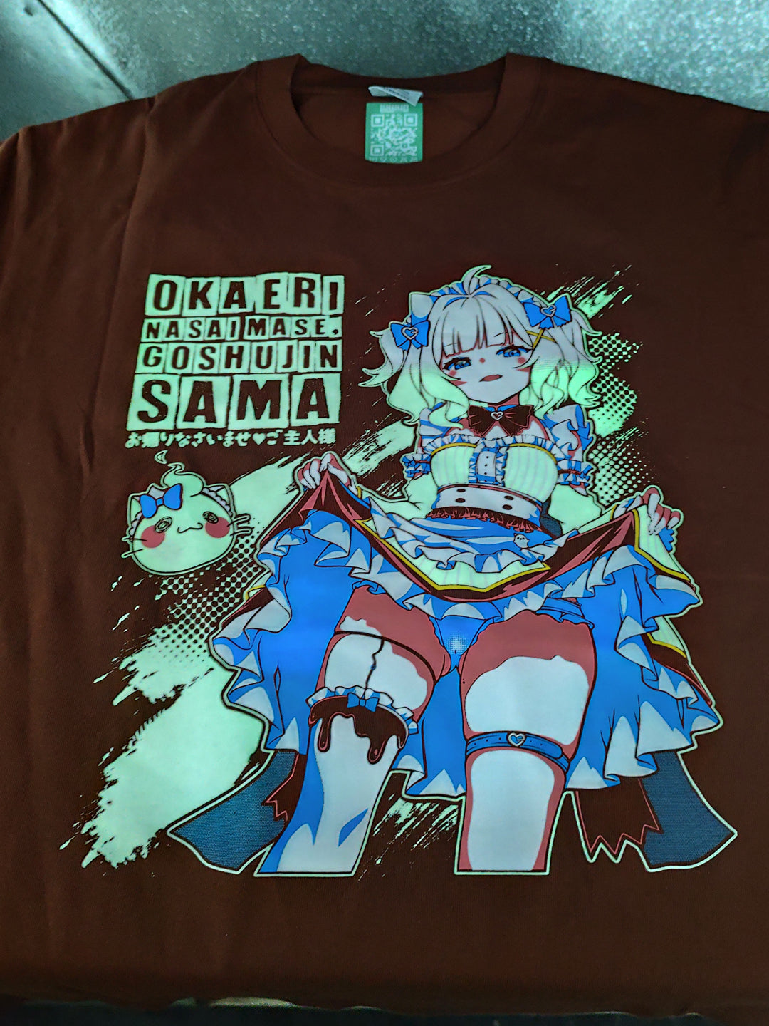 [Mid-March Pre-Order] Glow in the Dark Okaeri Mint Fantome Shirt