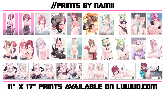 [NSFW 18+] namii vTuber Prints