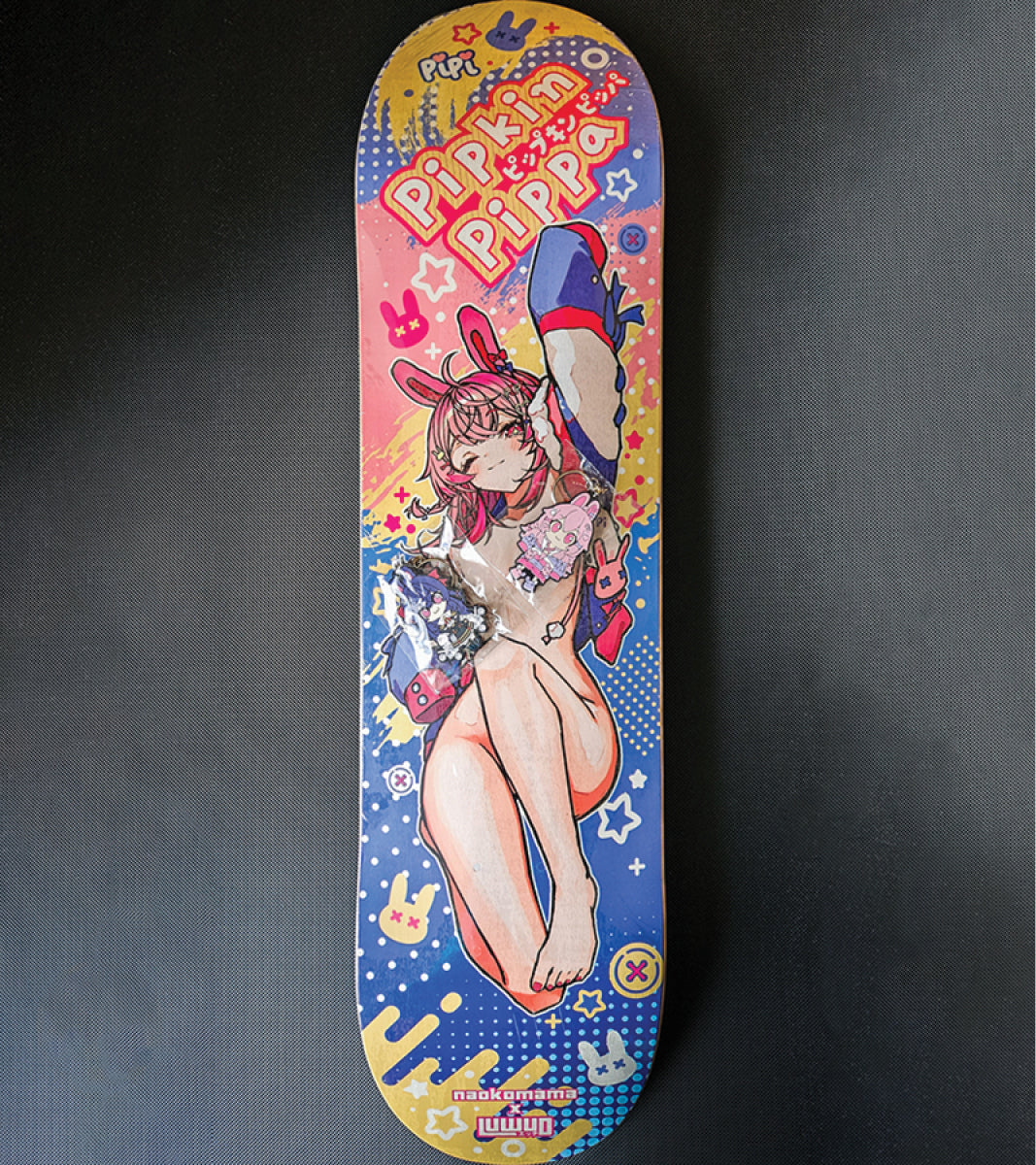 [Out of Print] naokomama x luwud: Pipkin Pippa Skate Deck