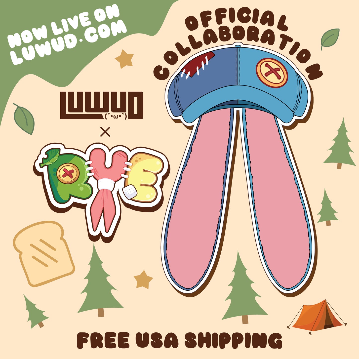 [Late-April Pre-Order] Indie: Rye Bnuy Breb Hat