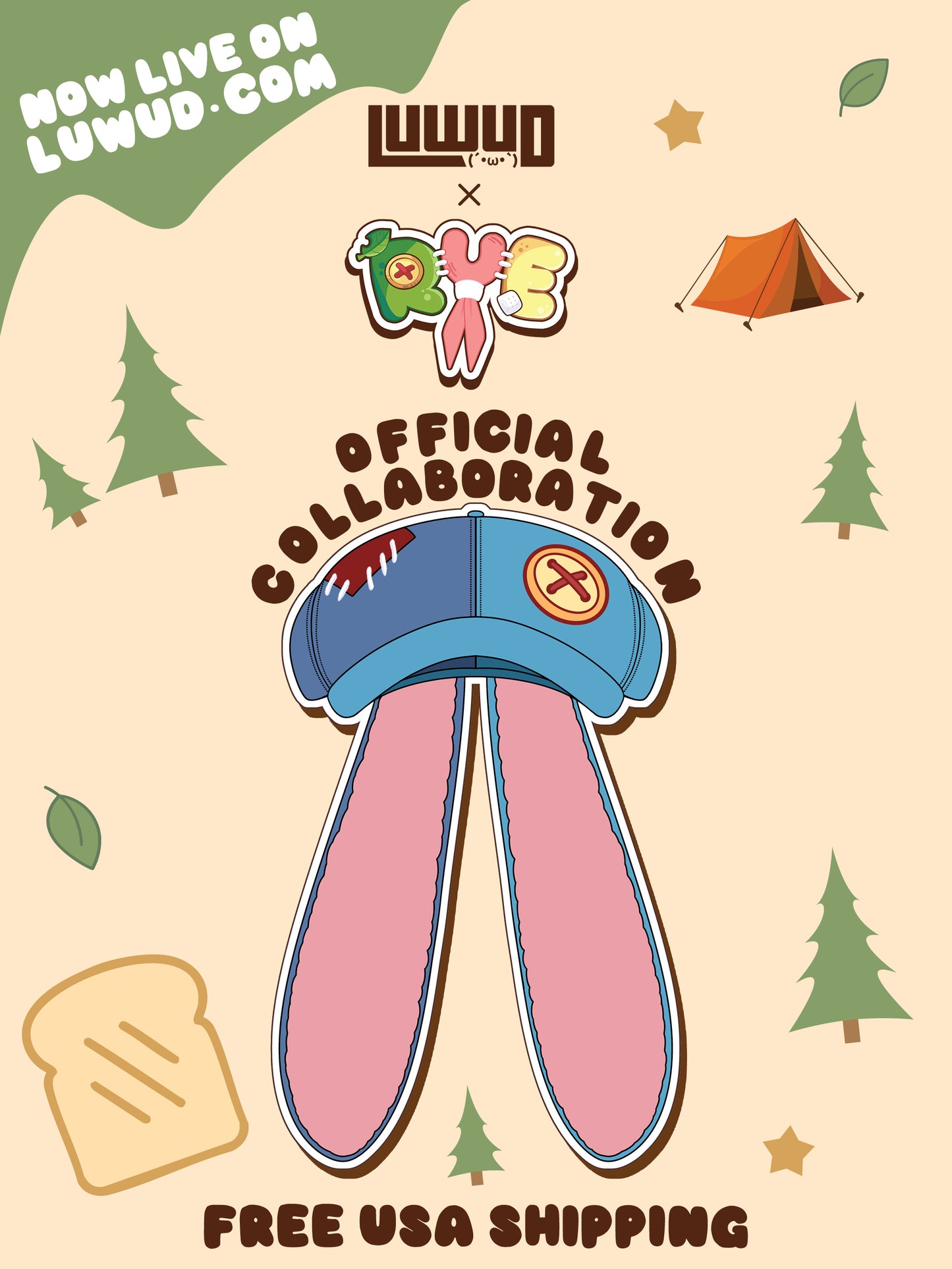 [Late-April Pre-Order] Indie: Rye Bnuy Breb Hat