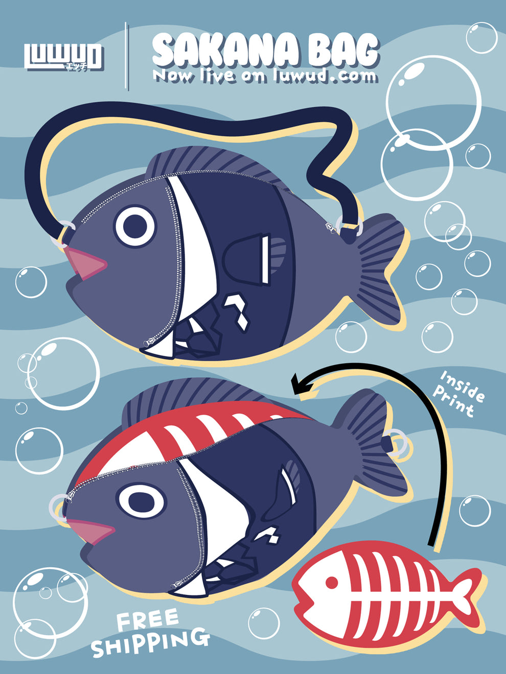 [Pre-Order] PC: Sakana Bag – luwud
