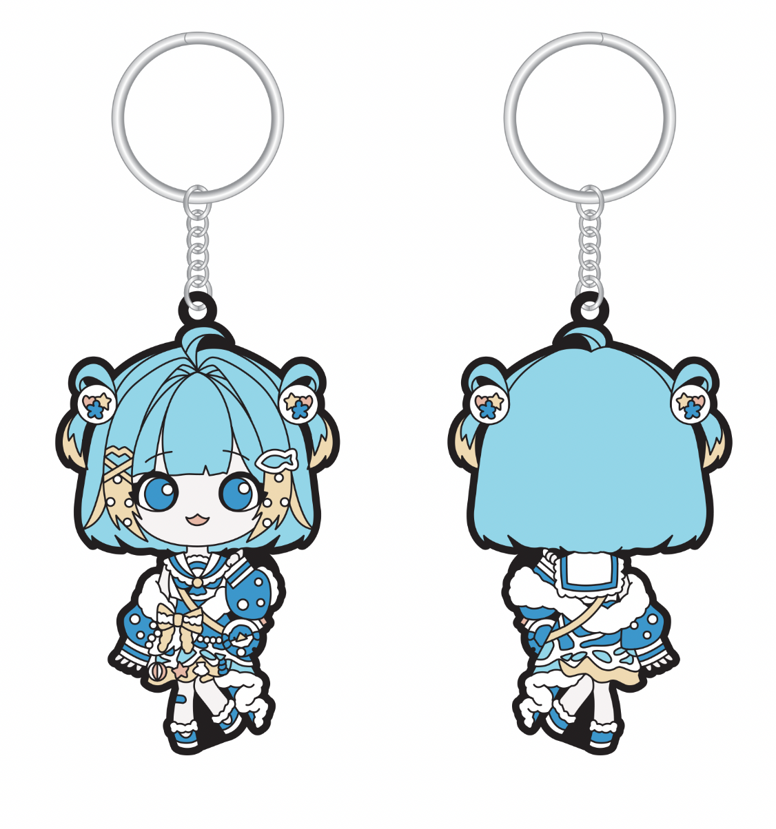 Indies: Penny Puffball Rubber Keychain