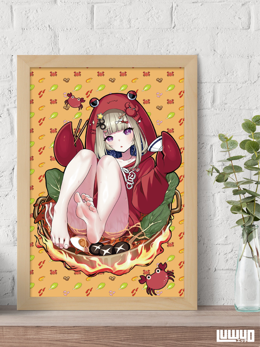 PC: Shiina Crab 11"x17" Print