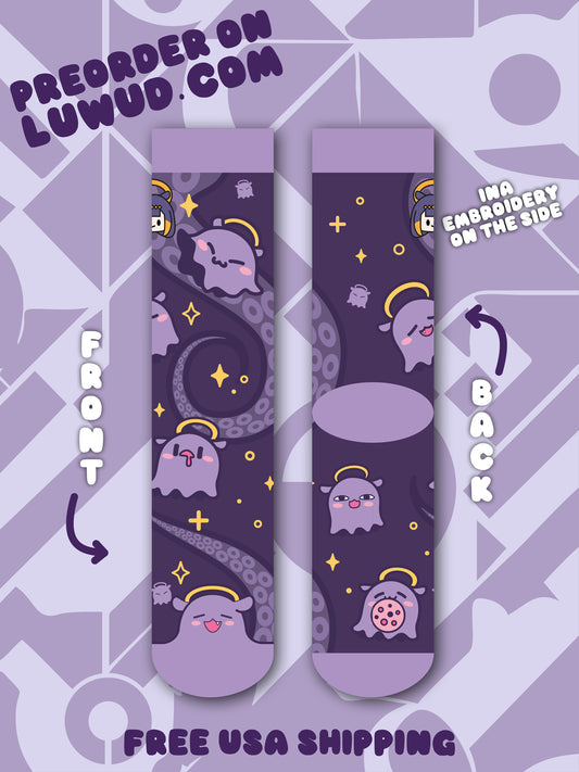 [Late-January Pre-Order] Ina Takodachi Socks