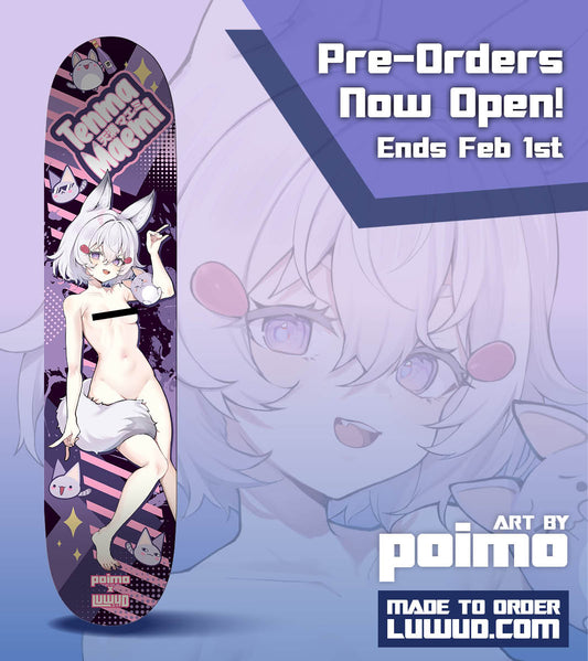 [Late-May Pre-Order] poimo x luwud: Tenma Maemi Skate Deck