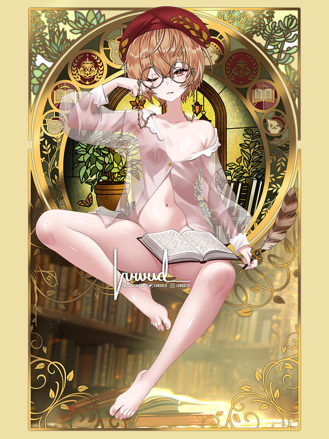 [Late September Pre-Order] PC: Clio Aite 11"x17" Print (Gold Foil)